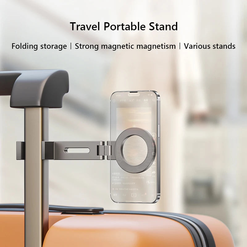 Universal Magnetic Phone Holder Travel Essentials Flexible Rotation Hands-Free Airplane Phone Mount for phone Quake