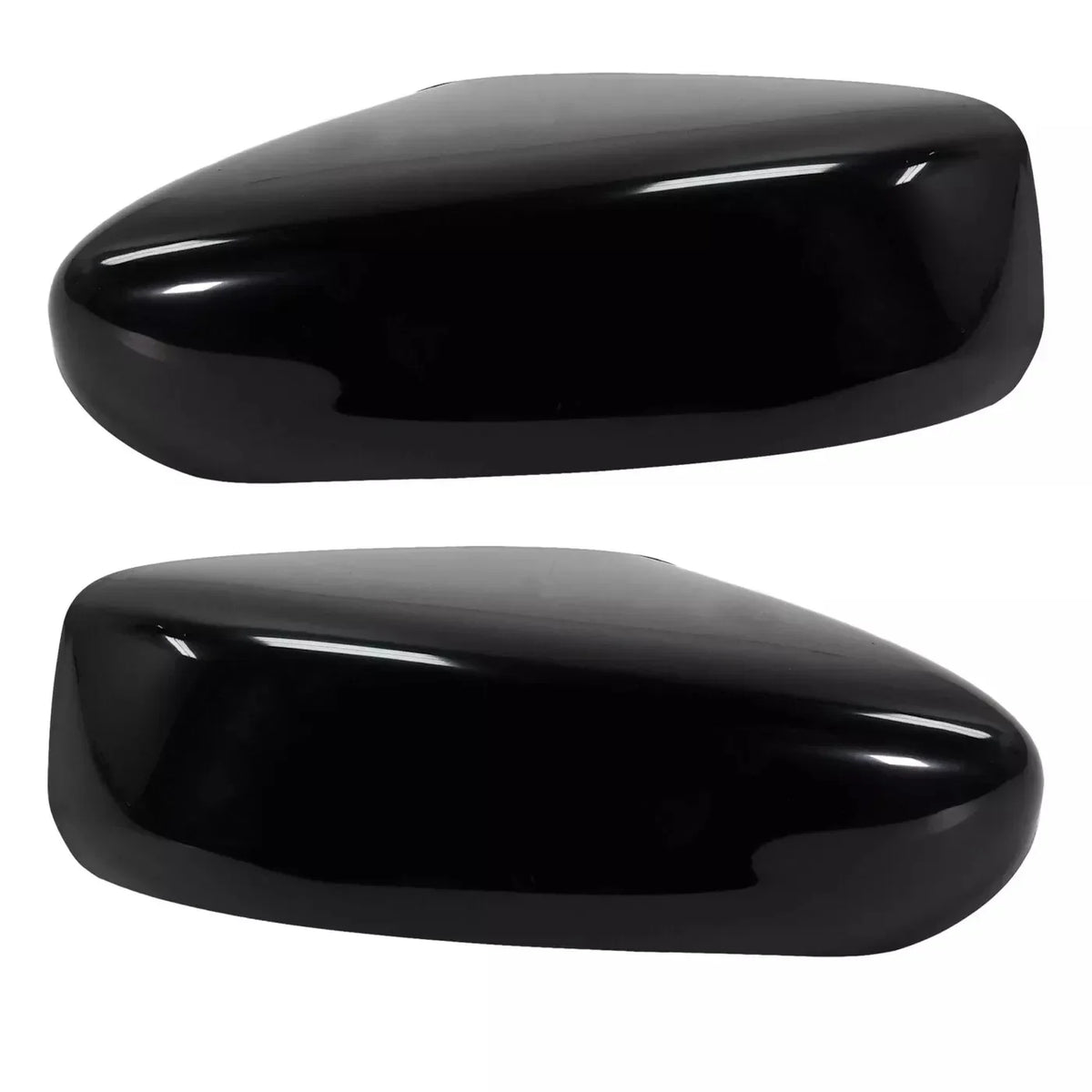 For Nissan Altima 2013-2018 Car Replacment Rearview Side Mirror Cover Wing Cap Exterior Door Rear View Case Trim Carbon Look ABS Quake Black