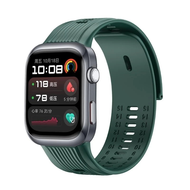 Silicone Wriststrap Replacement Quick Release Bracelet Watch Silicone Band Breathable Belt Strap for Watch K1KF Quake