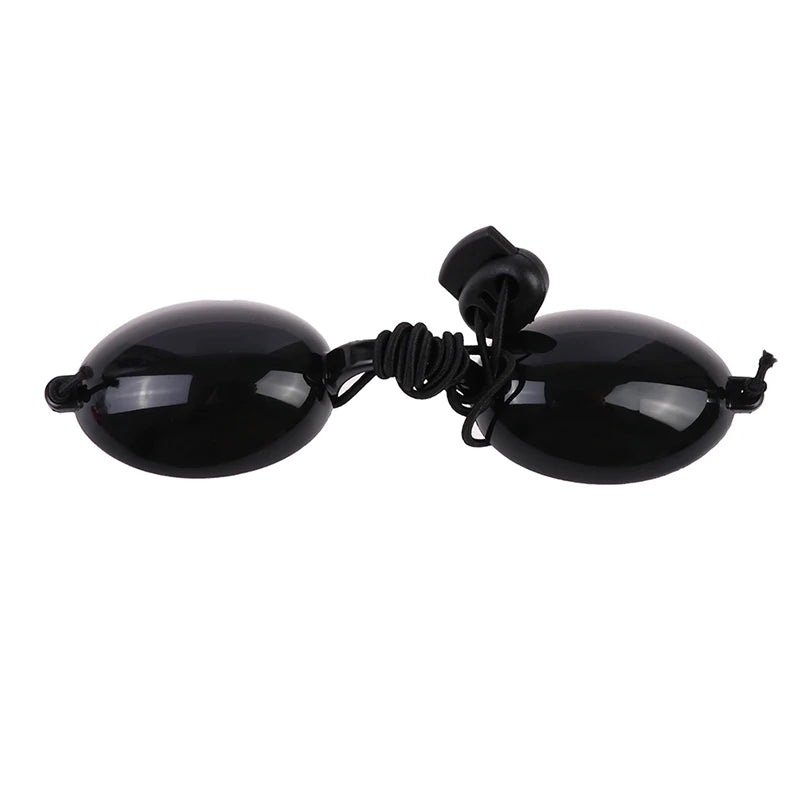1Pcs IPL Laser Protection Eyepatch Beauty Clinic Safety Eye Shield Goggles Quake Black