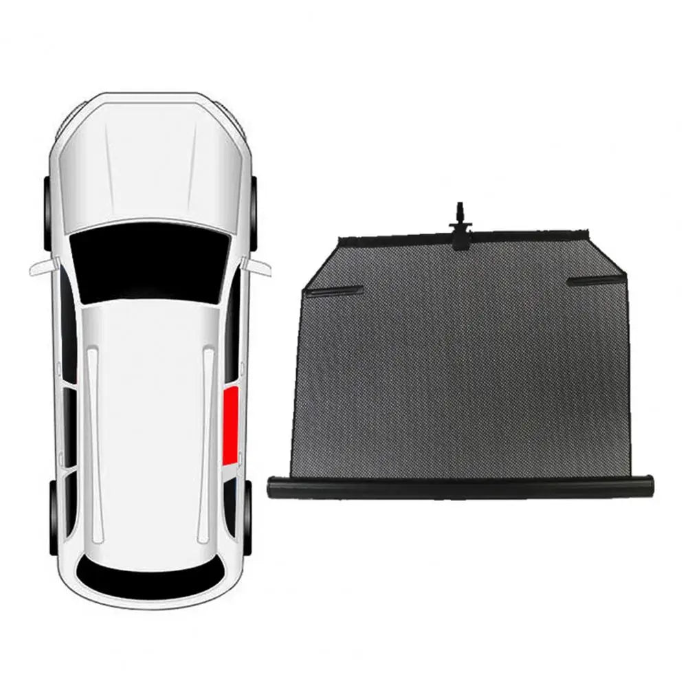 Quality Car Roller Curtains Auto Stretch Easy Installation Car Window Sunshade Car Auto Styling Window Sunscreen Quake