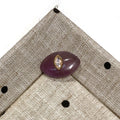 DIY Earrings Pendant Natural Stone Big Hole Pendant 20mm For Jewelry Making DIY Necklace Bracelet Earrings Accessory Quake Amethyst