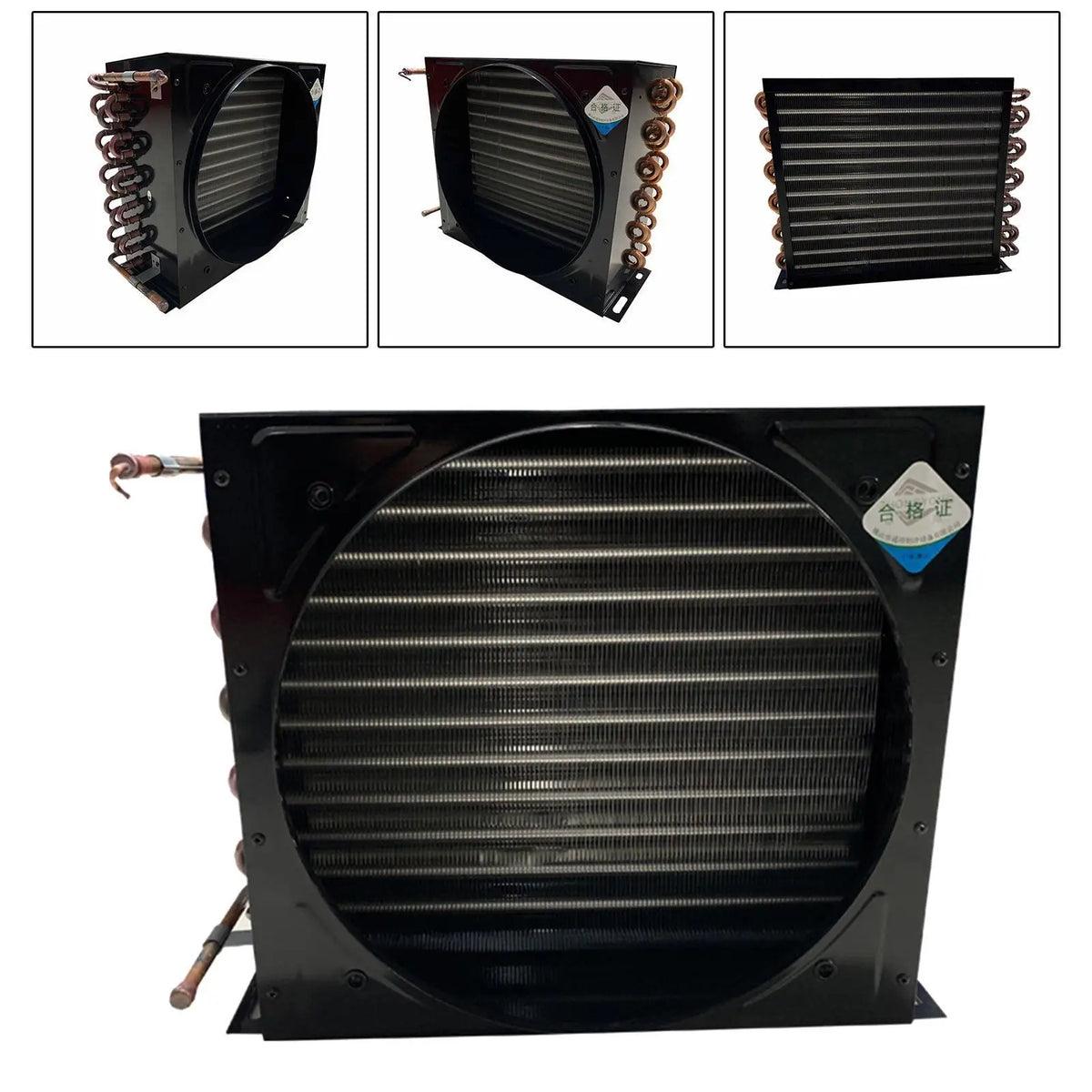 Universal Metal Cooling Condenser for Refrigerator Freezer Air Cooled Evaporator Water Cooling Heat Dissipation Quake