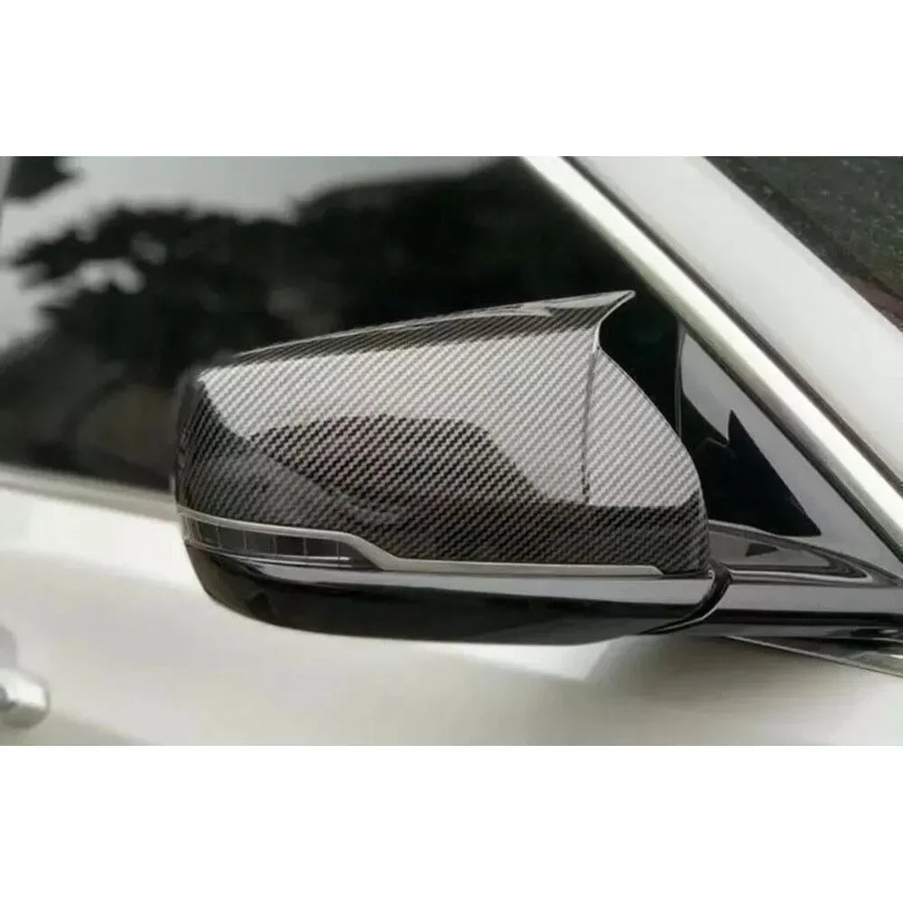 For US Cadillac CT5 CT6 2020-2024 Car Sticker Rearview Side Mirror Cover Wing Cap Exterior Door Rear View Case Trim Carbon Fiber Quake