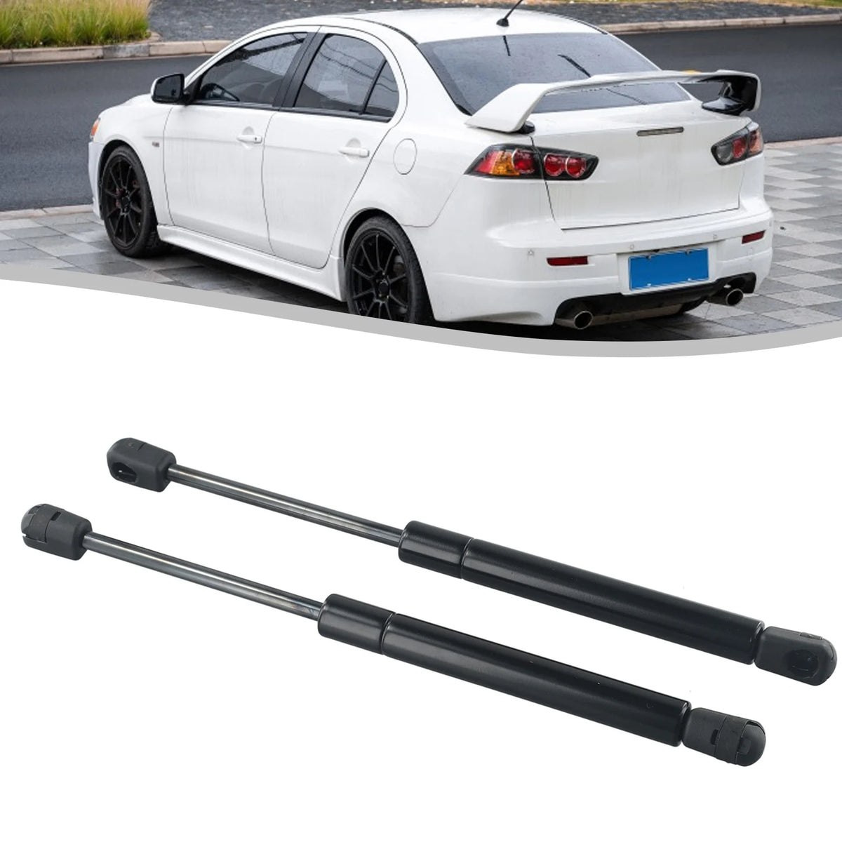 1 Pair Car Rear Trunk Lift Black Replace 32cm Parts Supports Useful for durable Replacement High Quality 2X New Hot Quake A