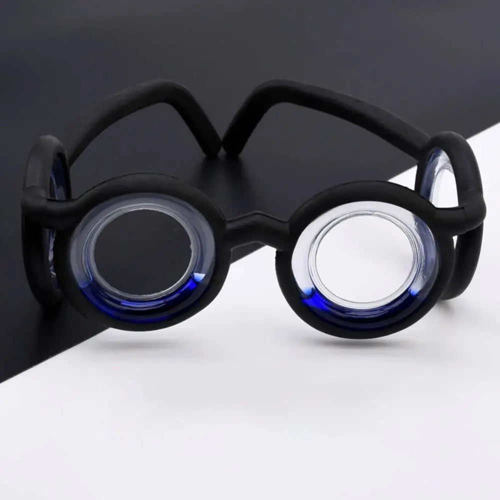 Portable Anti-Motion Sickness Eyeglass Carsickness Airsickness Natural Nausea Relief Glasses No Lens Anti-Nausea Quake black