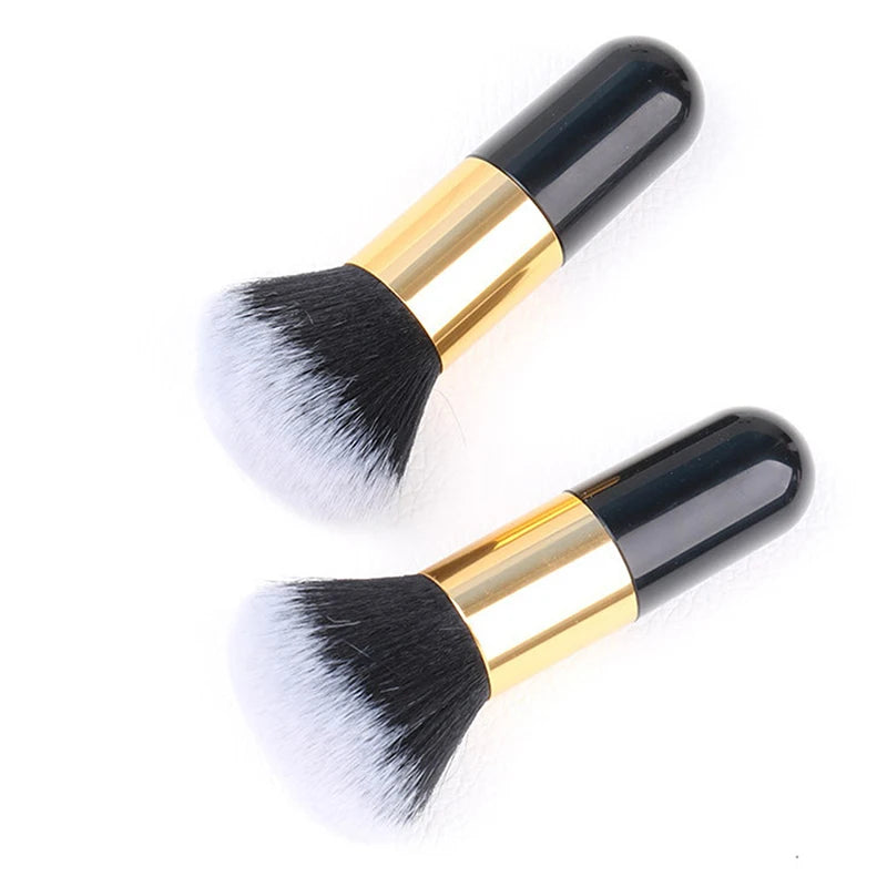1Pcs Big Size Makeup Brushes Foundation Powder Face Blush Brush Soft Face Brush Large Cosmetics Soft Foundation Make Up Tools Quake