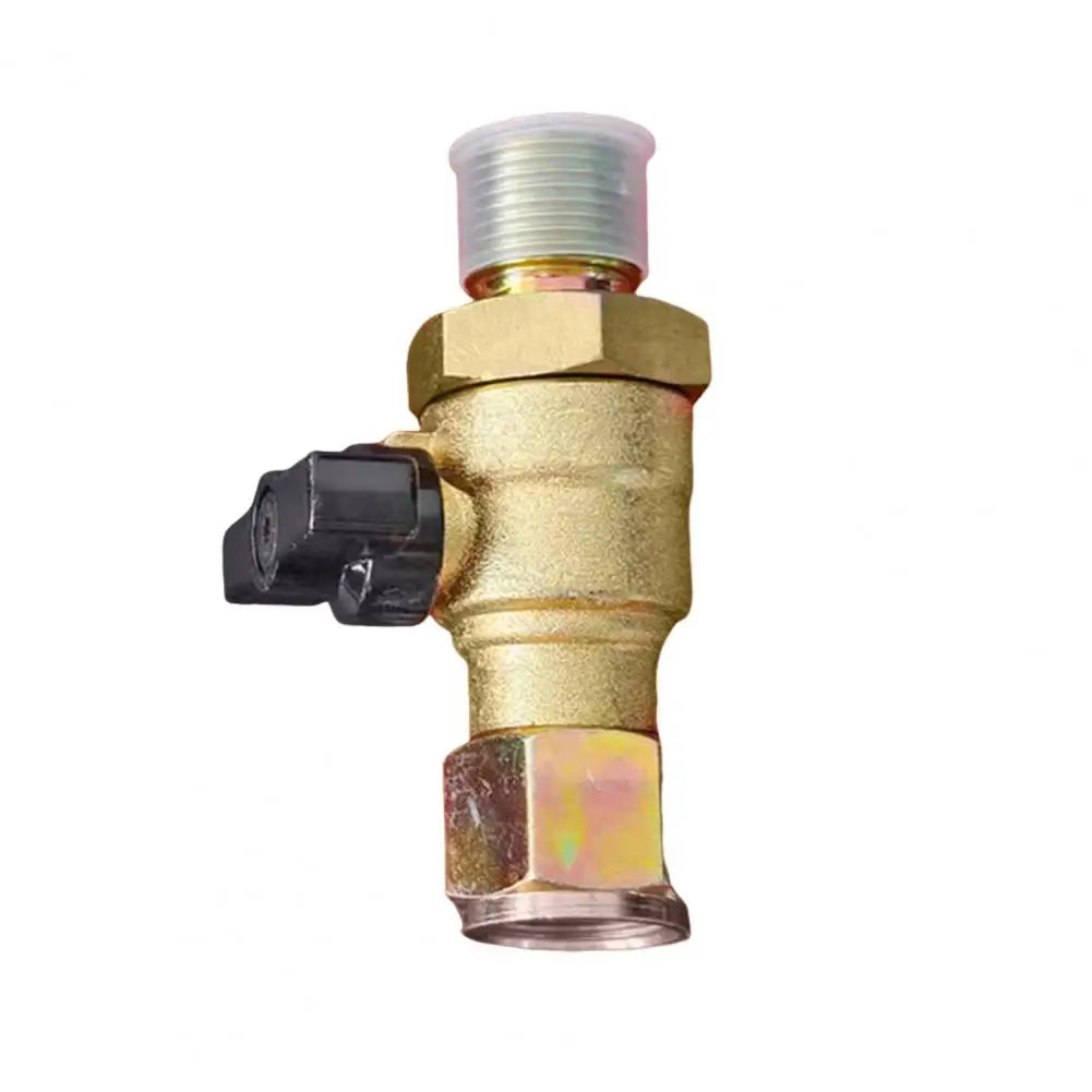 Trailer Front Wheel Air Brake Valve with Spiral Hose Tube, Integrated Emergency Brake Switch Assembly, Truck Brake System Auto P Quake A