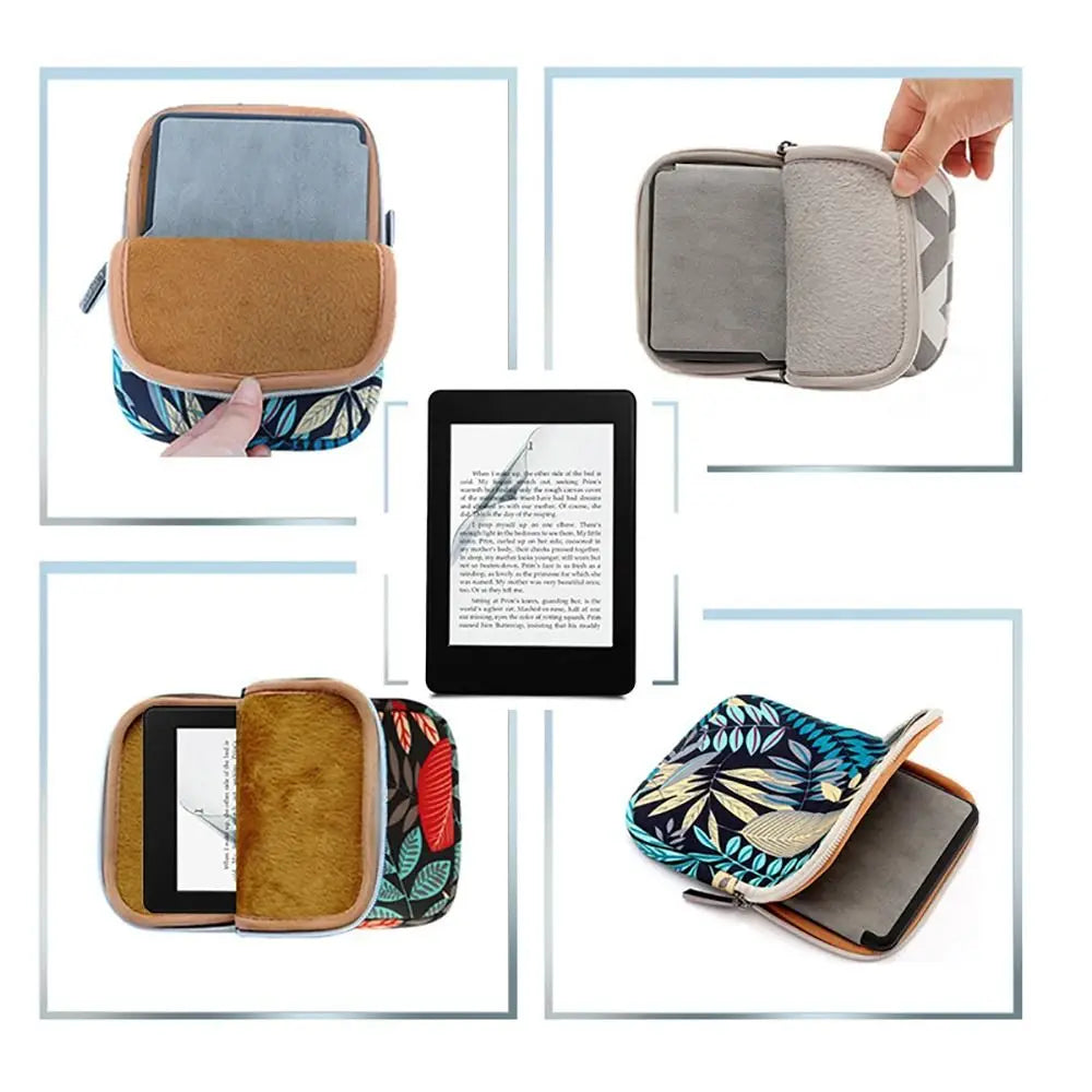 C2V2L3 6 inch e-Reader Sleeve 11th Generation Shockproof Carrying Pouch Insert Cover Portable for Kindle Paperwhite 1/2/3/4 Quake