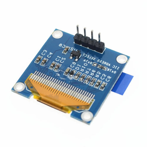 0.96 inch OLED IIC Serial White Display Module 128X64 I2C SSD1306 12864 LCD Screen Board GND VCC SCL SDA 0.96" for Arduino Black Quake