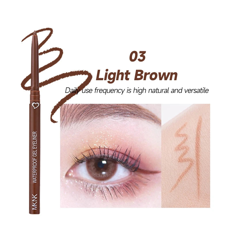 Waterproof Matte Eyeliner Pen, Quick Dry, Long-Lasting, Smooth Application, Perfect For Versatile Eye Makeup, Beauty Cosmetics Quake 03