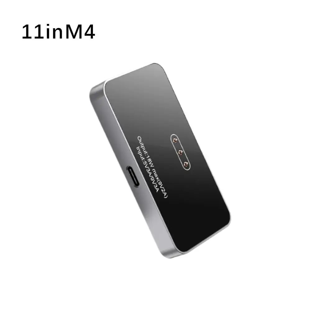 Magnetic Smart Connector Charger for iPad Pro 11"/13" Aluminum Alloy Fast Charging Module with Protective Case Accessories Quake for 11 inch M4