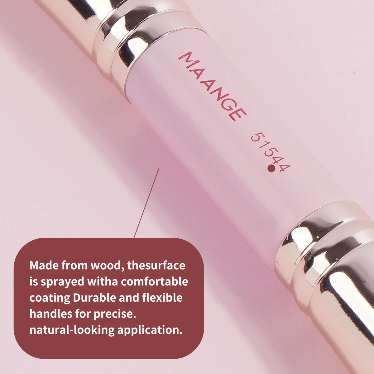 MAANGE 4pcs Basic Makeup Brushes Set With Box Dual-ended Foundations Powder Blush Details for Eyeshadow Brushes Beginner Travel Quake