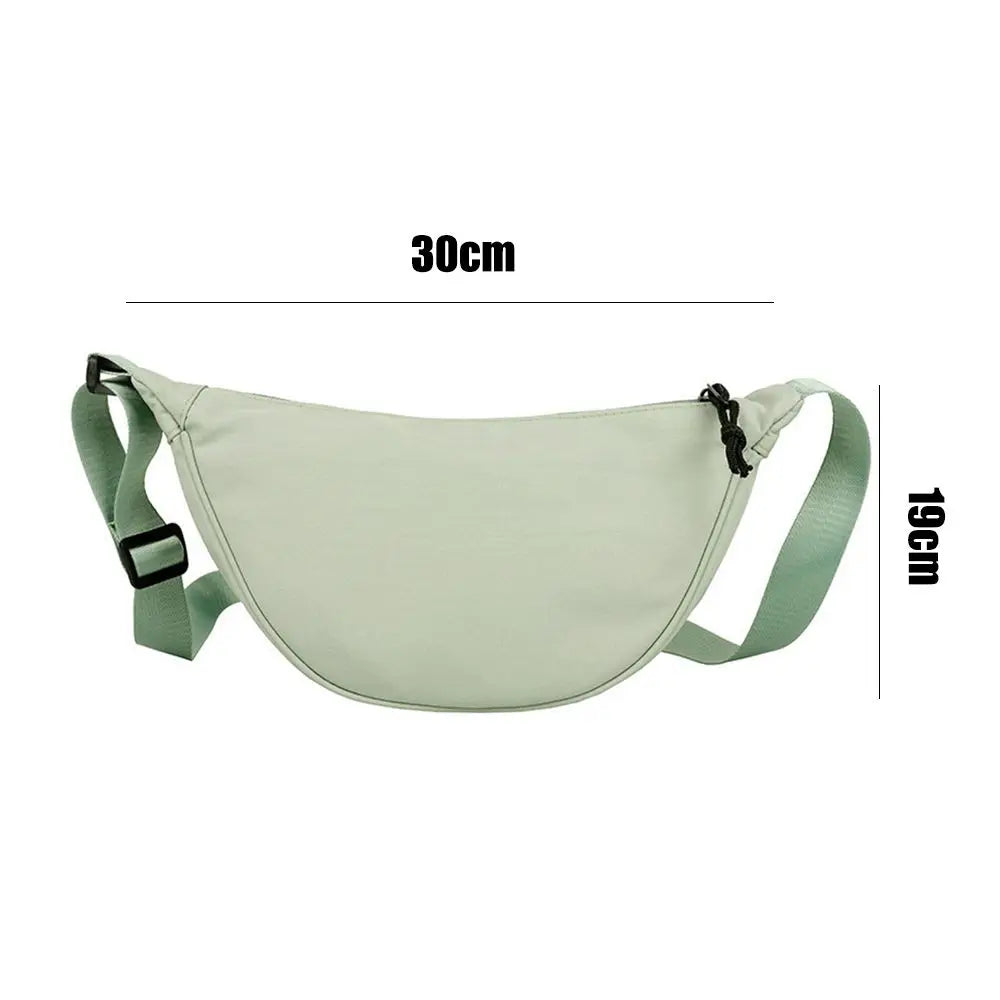 Fashion Casual Hobos Portable Underarm Bag Shoulder Bags Cross Body Bag Chest Bag Quake