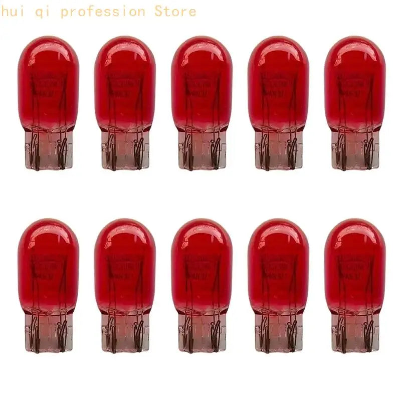 T20 W21W 7440 Replacement Bulb 12V 21W Single Filament for Vehicle Lighting H8WE Quake red CN