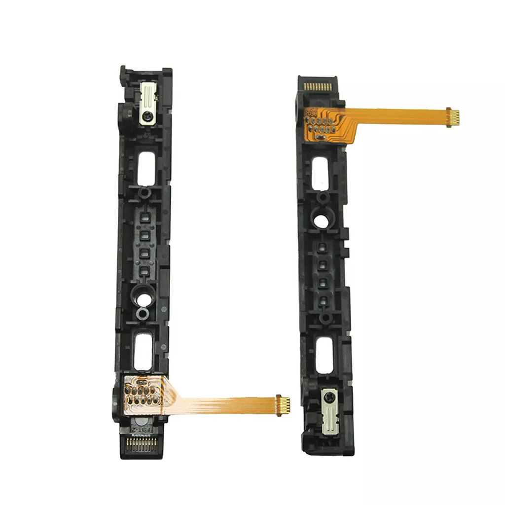 Left & Right Joycon Slide Rail w/Sensor Flex Cable Compatible with Switch & Switch OLED Joy-con Controller Slider Rail Quake