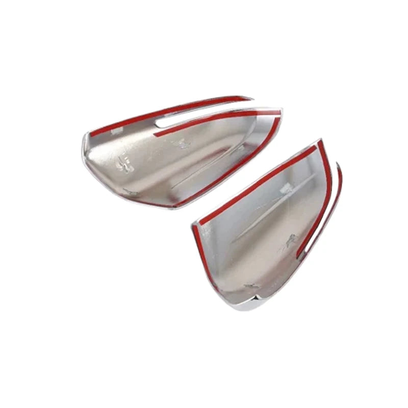 For Hyundai IX25 2020-2023 Car Rearview Side Mirror Cover Wing Cap Exterior Sticker Door Rear View Case Trim Carbon Fiber Style Quake