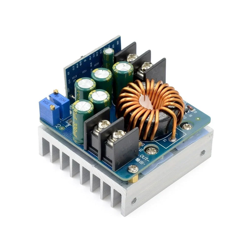 DC-DC 400W High Power Step-Down Constant Voltage Constant Current Adjustable Power Module Battery Charging LED Drive Powersupply Quake