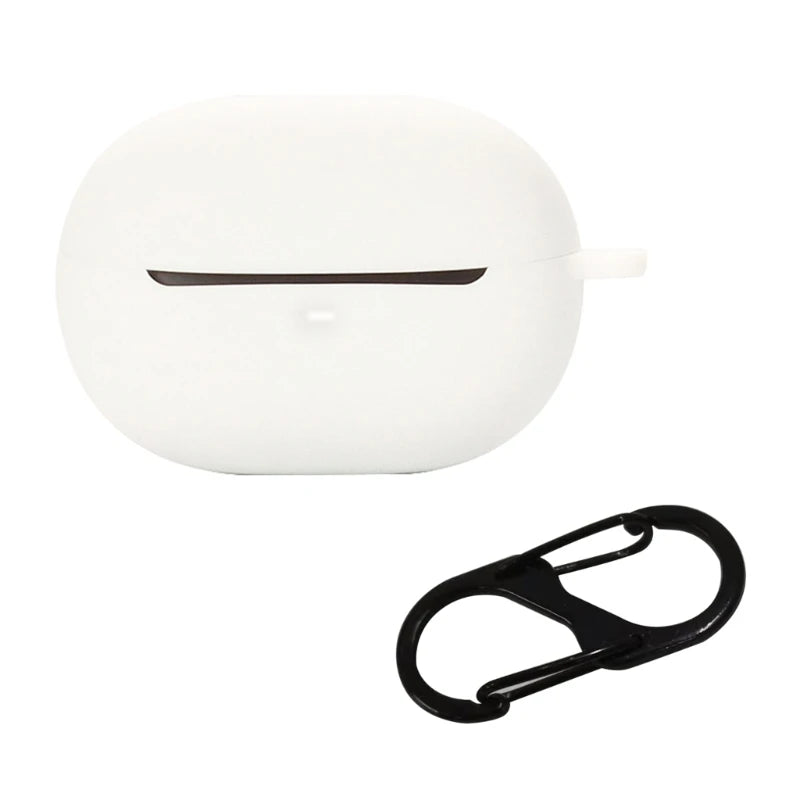 Protect Carrying-Shell for QCY ArcBuds HT07 Earphone Dustproof Protector Washable Charging-Box Sleeve Anti-scratch Cover K1KF Quake White