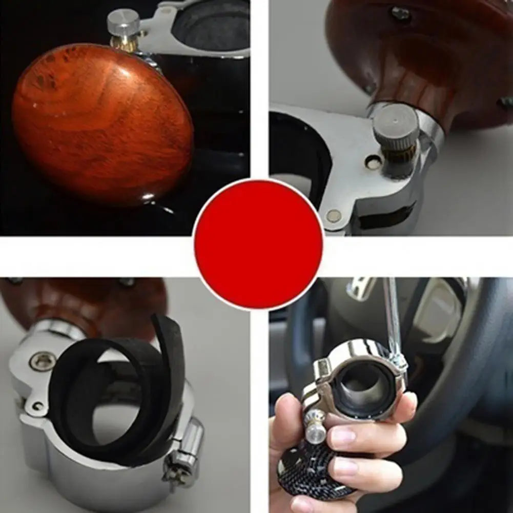 Universal Car Steering Wheel Ball Anti Slip Car Accessories Handle Aid Booster Ball Spinner Knob Quake