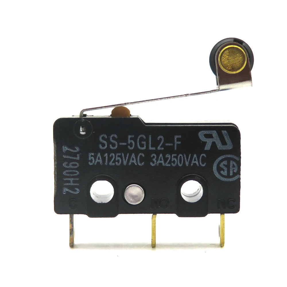 1PCS/lot Limit Micro switch Three Straight Legs Mouse Side Key Momentary Micro Limit Switch SS-5 SS-5GL SS-5GL2 SS-5GL13 Quake SS-5GL2-F