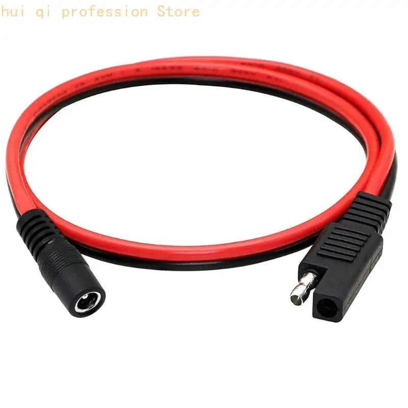 Quick-Disconnect to 5521 Female Power Cable with Molded Ends and Oxygen-Free Copper Cores for Tool-Free Battery and Solar H8WE Quake