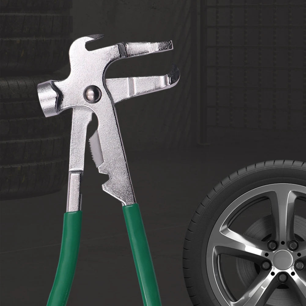 Multi Functional Tire Hammer Tool Auto Repair Tool Tire Balance Hammer Alloy Steel Material Cutting Blade Feature Quake