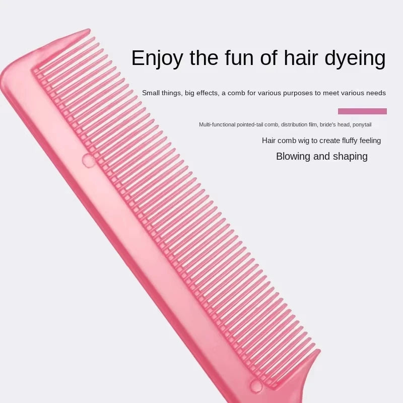 Makeup Disc Hair Professional Fluffy Hair Comb Household Salon Highlight Dye Steel Needle Pointed Tail Comb Quake