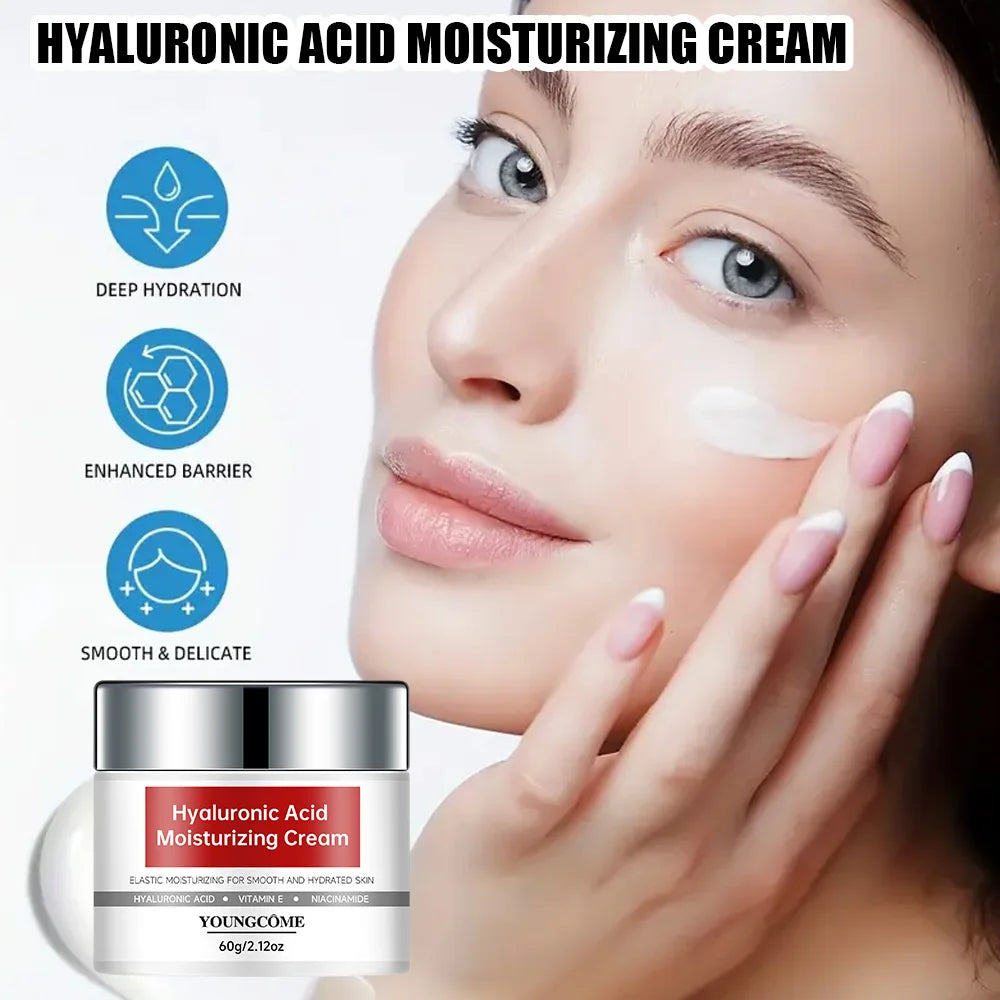 Retinol Face Cream Anti-wrinkle Hyaluronic Acid Moisturizing Anti-aging Moisturizing Brightening Skin Cosmetics Repair Collagen Quake