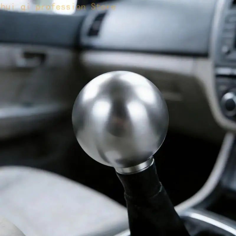 Universal Ball Shifter Knob Anodized Aluminum Ergonomic Design for Enhances Grip Easy Installation on Manual Automatic H8WE Quake
