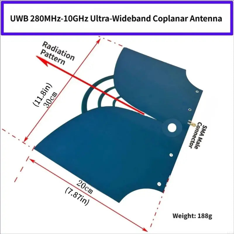 UWB Antennae for High Precisions Positioning and Fast Data Transmission with Low Latency and Strong Anti Interference K1KF Quake