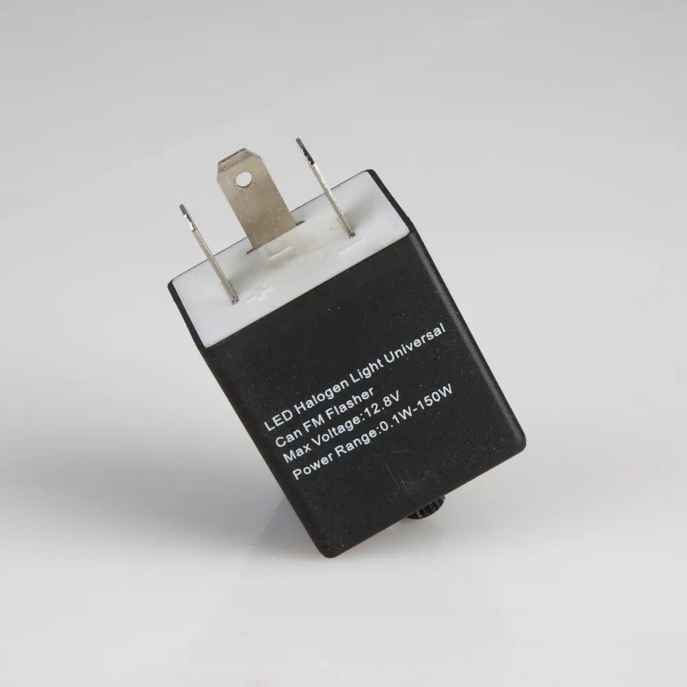 LED Universal Turn Signal 12V 24V 3-PIN Adjustable Flasher Relay Light Blinker For Automotive Motorcycle accessories Quake