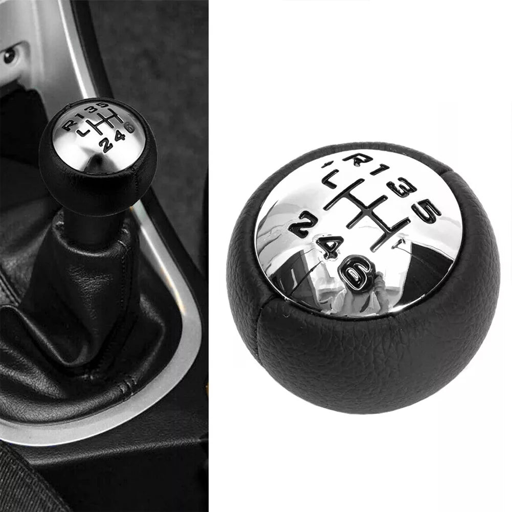 For 3008 ABS Shift Knob 6-Speed Shift Knob Color: Black Modern Style Perfect Fit Precise Shifting Sleek Design Quake A