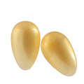 2Pcs Plastic Hair Dying Ear Covers Waterproof Earmuffs Hair Dyeing Protectors Reusable Baby Bath Tool Hair Coloring Kit Quake Gold