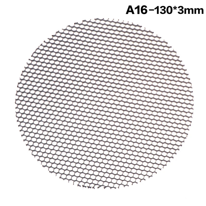 1Pcs Round Honeycomb Mesh Light Cover Black Aluminum Anti Glare Downlight Spotlight Shade Quake A16