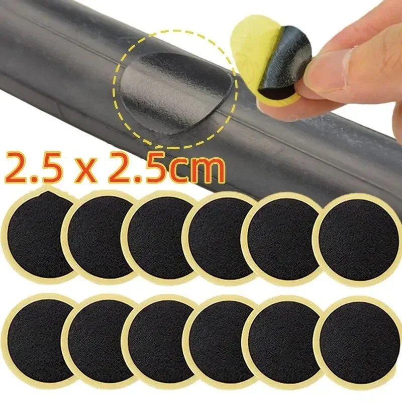 30/20/10PCS Bicycle Glue-free Tire Patches Tool Quick Repairing Tyre Protection Patch Adhesive Quick Drying Bike Accessories 30/ Quake