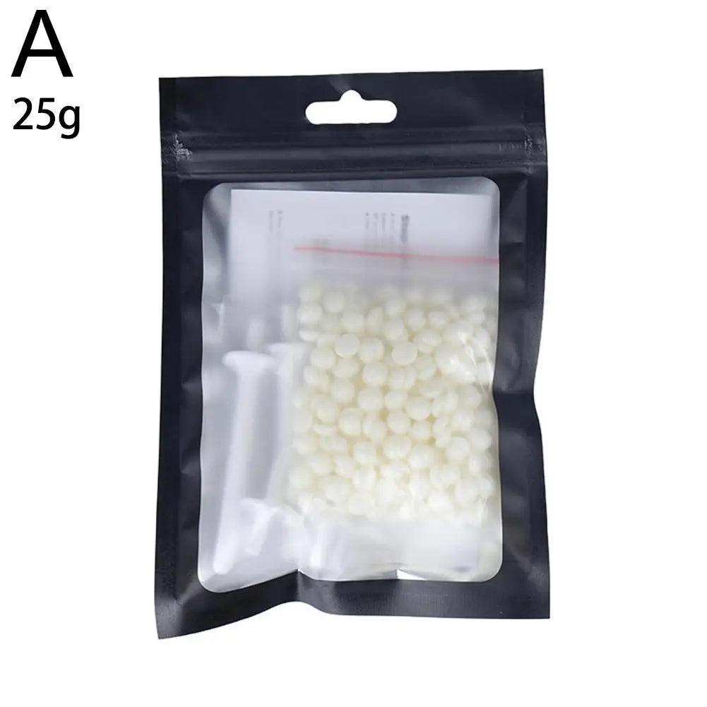 Portable Nose Wax Kit Painless Ear Nose Hair Removal Wax Kit Sticks Nail Wax Cleaning Nose Beauty 25g/50g For Men And Women Quake 25g CN