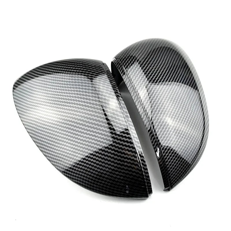For Volkswagen VW Golf 8 MK8 2020-2022 Car Replacement Rearview Side Mirror Cover Wing Cap Exterior Door Case Trim Carbon Style Quake