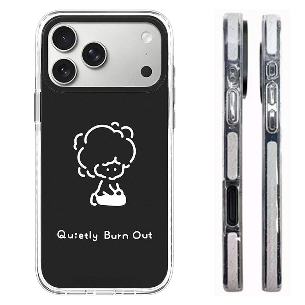 6090673 White Border Magnetic Phone Case Cover for IPhone 13 14 15 16 17 18 Pro Max Case Quake