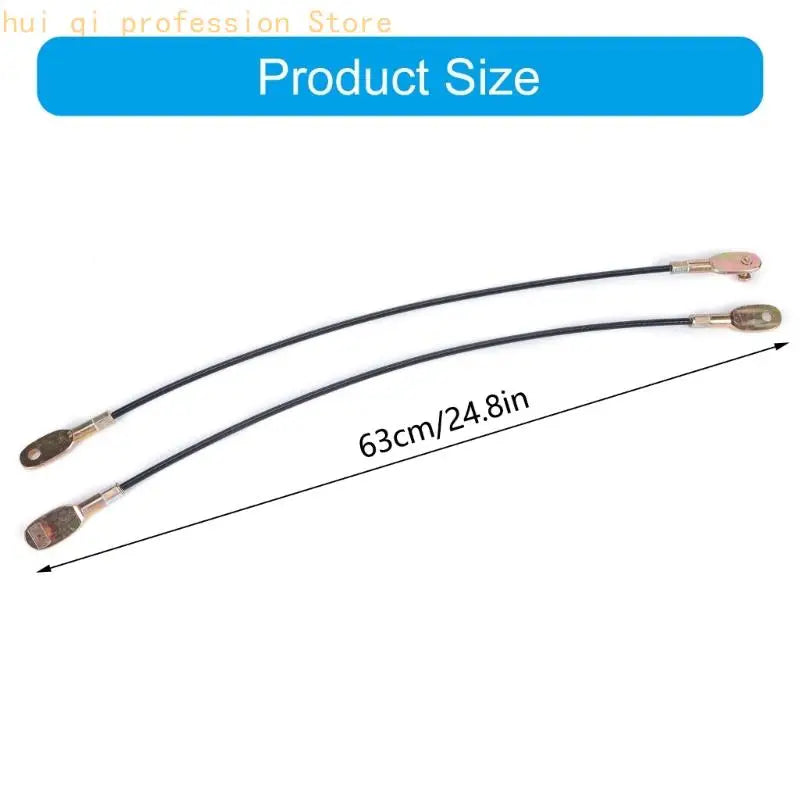 Rear Opening Cable Set Part BYC500070, Pair of Replacement Cables for Cargo Door Repair, Routine Service Work, and Rear Door Quake