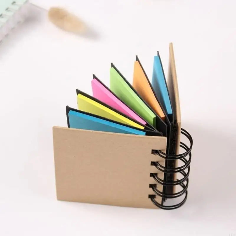 Adhesive Pastels Palette Writing Note Set Multipurpose Reusing Friendly Paper Simple Pad for Planner Decorations K1KF Quake