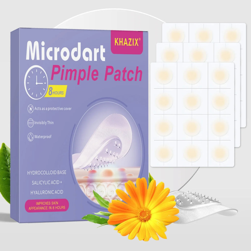 Micro Needle Pimple Patch (24 Pack) Hydrocolloid Micropoint Pimple Patch For Acne & Pimples Microdart Patch, Micro Dart Pimple P Quake