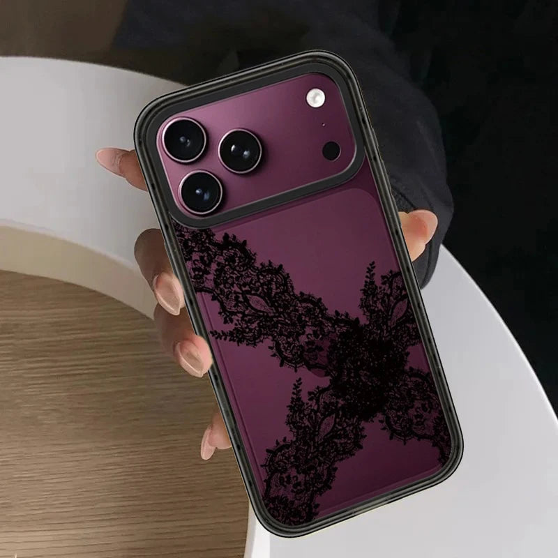 6091738 Impact Black Border Magnetic Case: Compatible with IPhone 18 17 16 15 14 13 Pro Max 18Pro Quake