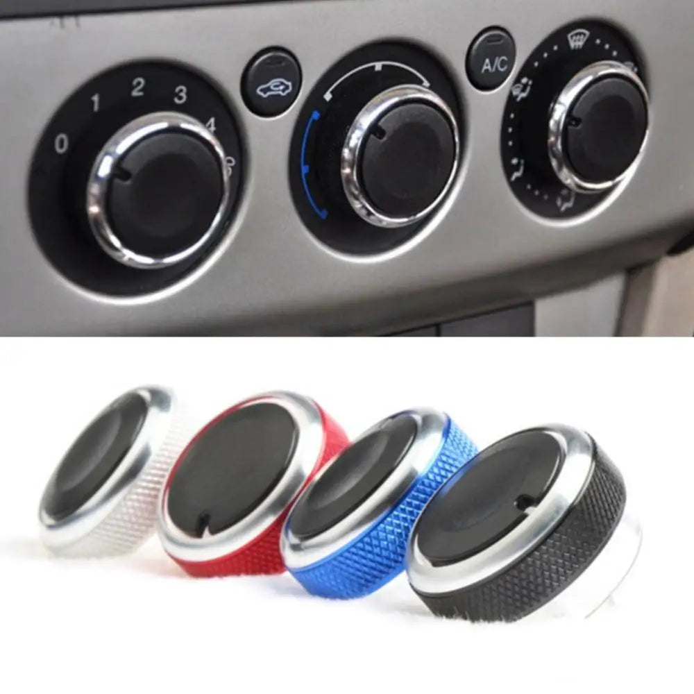 3pcs/set Colors Car Air Conditioning heat control Switch knob button AC Knob for Focus 2 3 car styling Accessories Quake