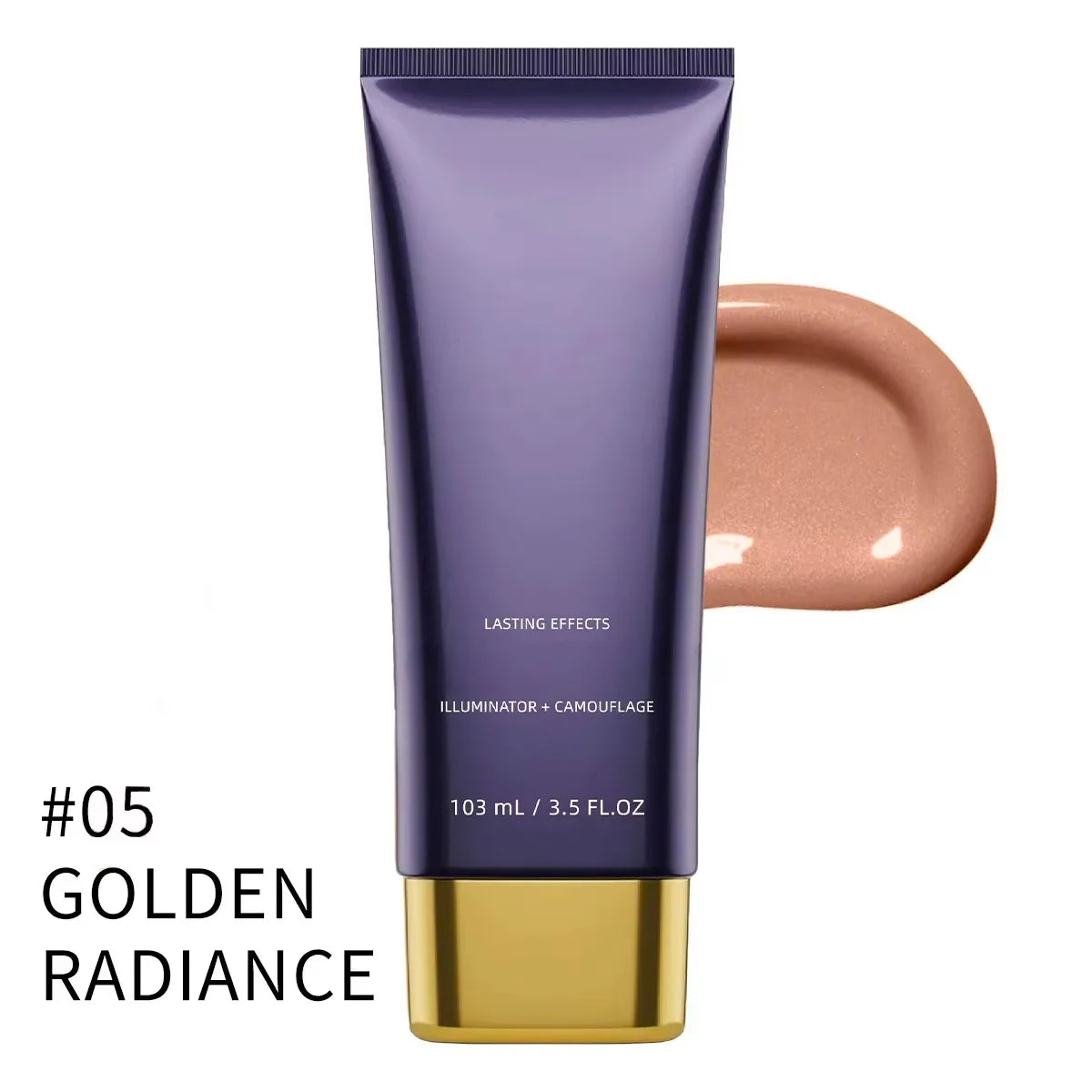 Waterproof Leg & Body Makeup-Concealer For Scars, Spots, Veins, Tattoos and More Blend Cosmetics Quake GOLDEN05