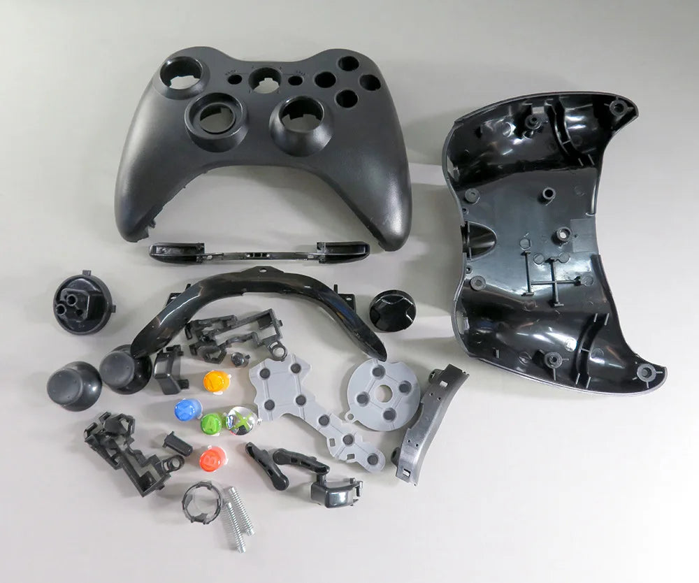 Full Hard Case Housing Shell Buttons Mod Kit Component Cover for Xbox 360 Game Controller Quake
