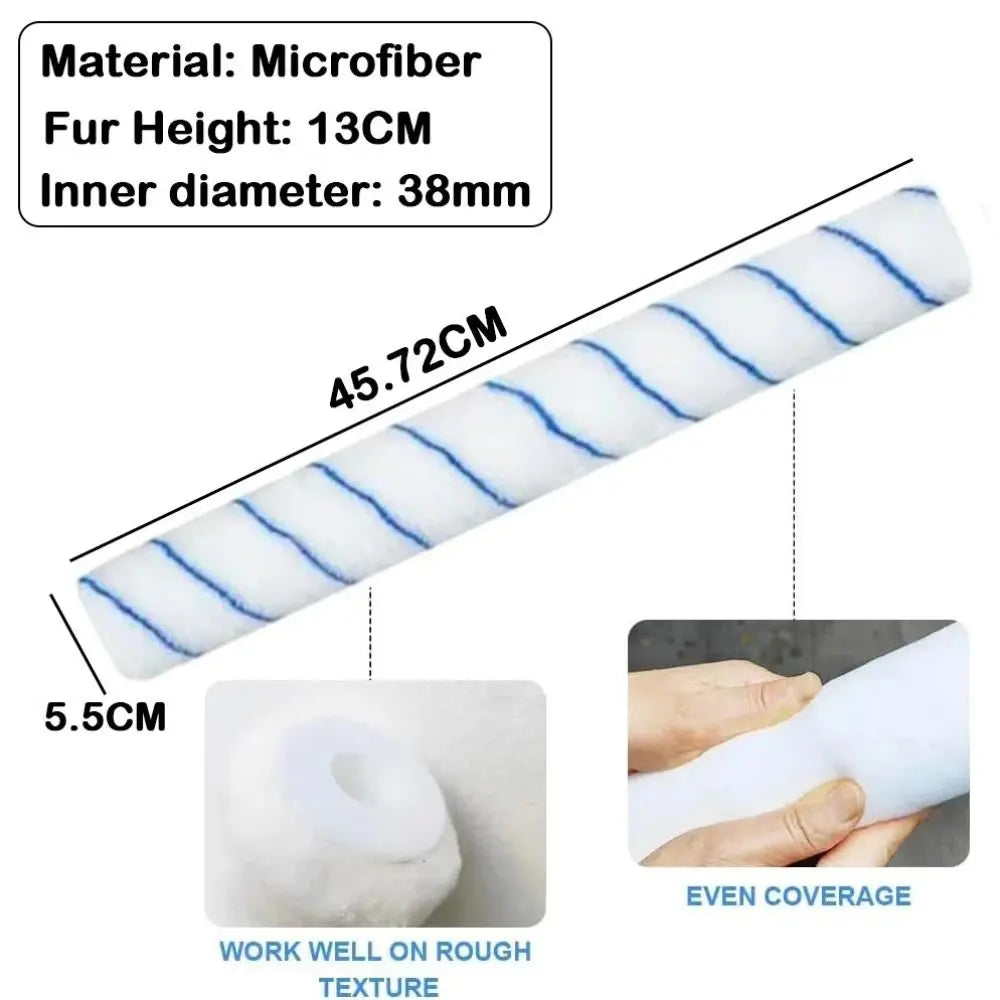 Aluminum alloy Adjustable Paint Roller Wall Ceilings Alat Replacements Accessory Roller Paint Brushes Wall Painting Tools Quake