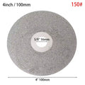 1Pcs Diamond Coated Diamond Grinding Disc 80-3000Grit Abrasive Disc Grinding Wheels Woodworking Tool 4inch 100mm Quake 150 grits