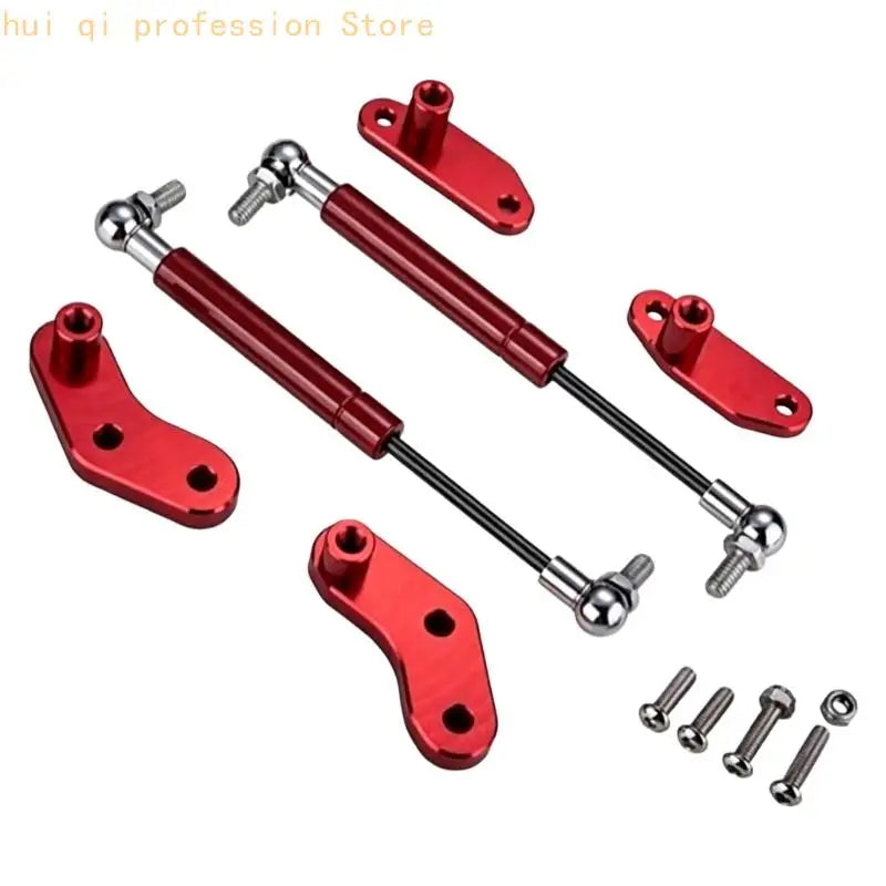 Vehicle Panel Lift Support Two Support Rods with Brackets and Hardware for Service Access Work H8WE Quake Red CN