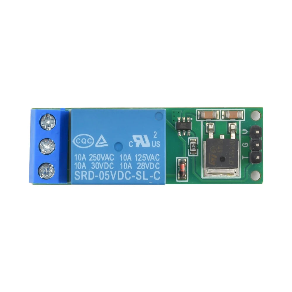 DC 6-24V Flip-Flop Latch Relay Module 1 Way Bistable Self-locking Relay Switch For Smart Home LED Car Low Pulse Trigger Board Quake